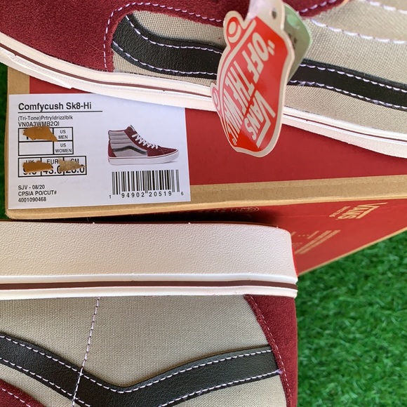 VANS COMFYCUSH SK8-Hi Tri-Tone Prtryldrizzlblk Men - Picture 17 of 17